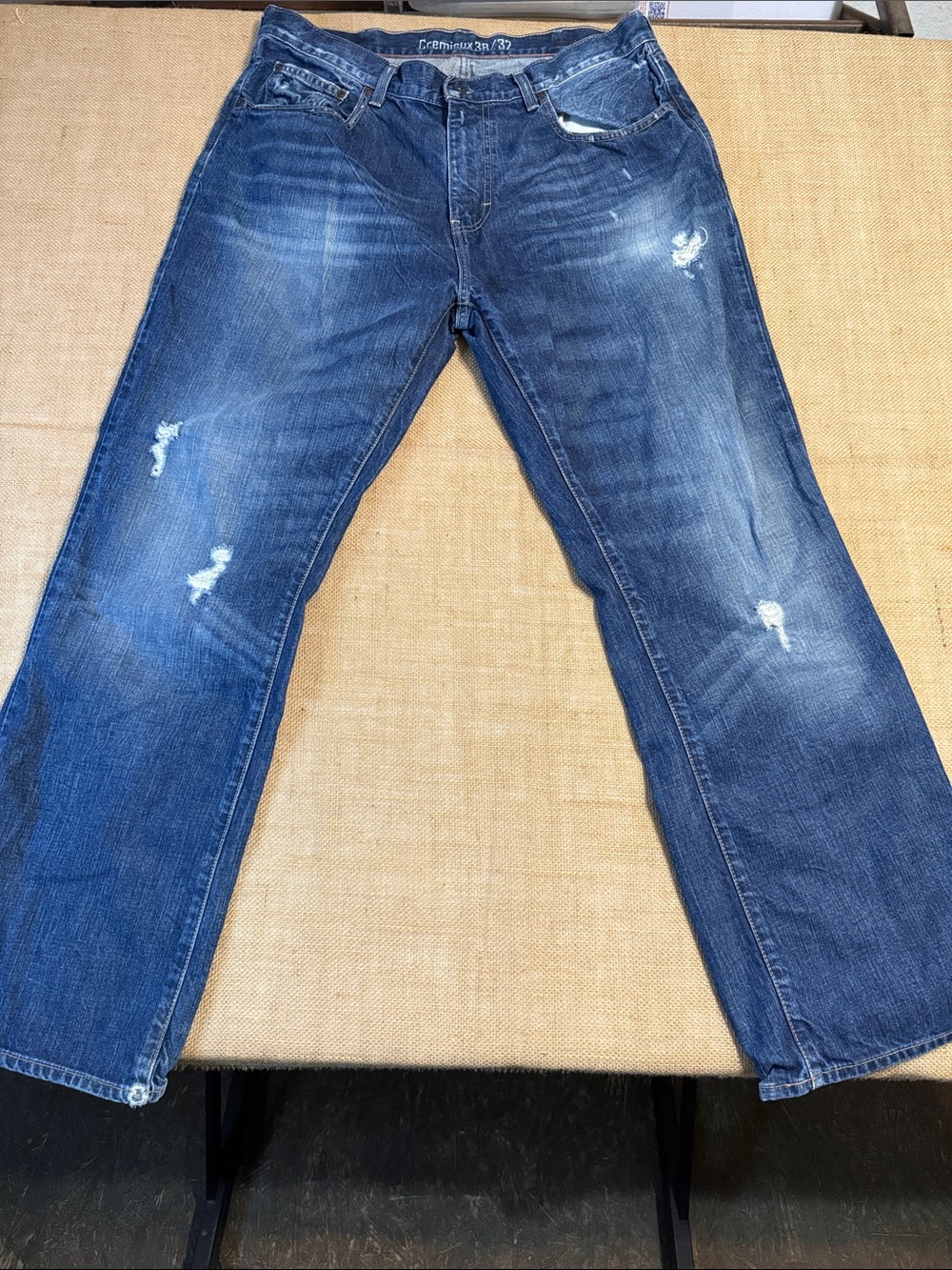 Cremieux Men's Blue Bootcut Jeans